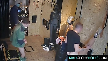 Big Tits MILF GangBanged and Eating Cum