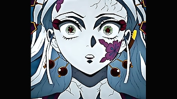 Nezuko traçando a oni safada