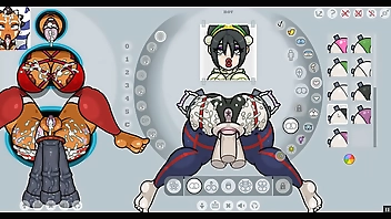 Fap Wall 0.7 [PornPlay Parody Hentai game] Ep.2 adult Toph from the last air bender give gloryhole deepthroat