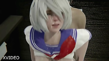 在廁所與2B的偶遇