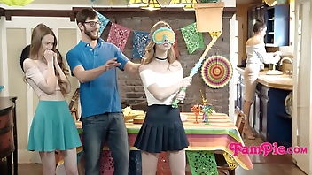 A StepFamily Celebrating Cinco De Mayo