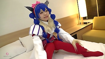 【Hentai Cosplay】Sex with a cute blue haired cosplayer. Soaking wet with a lot of squirting. - Intro