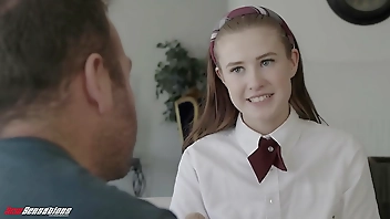 New Sensations - Covered Her Teen Pussy With My Cum Valentines Day (Athena Heart)