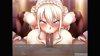 The obscene defeat of the Princess Knight - the pathetic slave - part 4