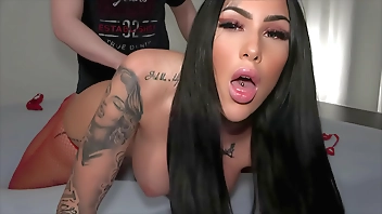 Young Tattoo Model Will Do ANYTHING To Afford Her Rent - SOFIA DIVINE - CUM DUMPSTER LIFE