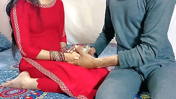 Devar ne bhabhi ko do lakh rupaye ka latch de kr sari rat sath sone ko kaha  Indian man cheat friend's wife fucked by big cock  full story desi porn sex