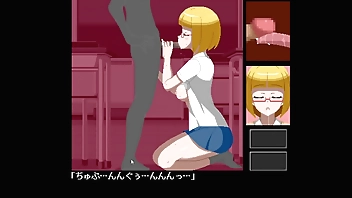 [Hentai Game] Pixel game Cojiendo en la escuela con una zorra tetona TODAS LAS ESCENAS