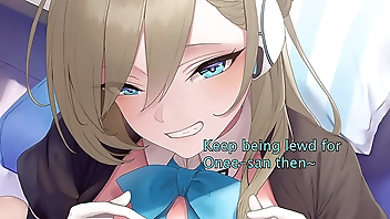 Blue Archive Asuna Edging Hentai Joi