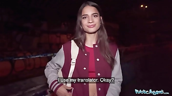 Public Agent Hot French Model is more than happy to get fucked by a stranger in public