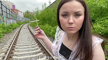 - No! Don't cum inside me! - Sorry...