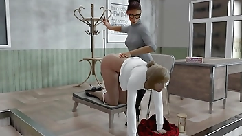 Careful what you wish for - a spanking short animation