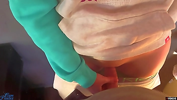 He Cums in my Panties and Pull Them up Before I go to the Gym