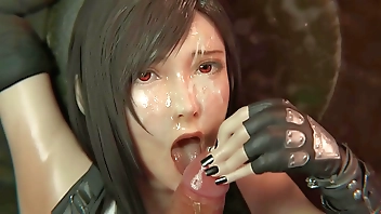 3D Compilation Tifa Lockhart Deepthroad Hardcore Blowjob Final Fantasy Uncensored Hentai