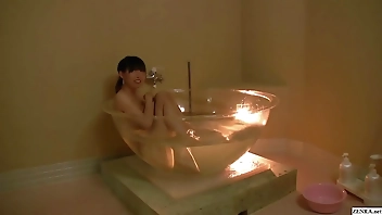 Japanese amateur boat ride and bathing in weird bathtub