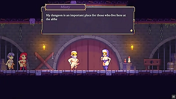 Scarlet Maiden [ Hentai game PornPlay ] Ep.3 hot standing creampie in the mask dungeon