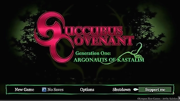 Succubus Covenant Generation one [Hentai game PornPlay] Ep.1 Cute blonde fairy and naughty demon girl