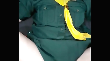 นักเรียนเนตรนารี งานดี น่ารัก สักพักโดนแตกใน