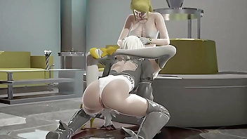 2b taker x Commander futa [Full Video]