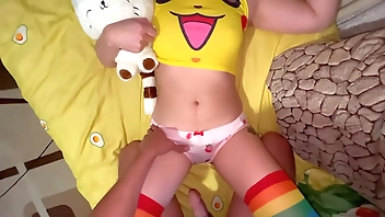 First sex with female secretions (unshaven)