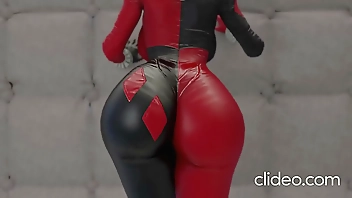 Harley shakes her thick ass