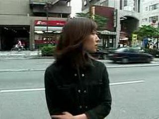 Nippon Slut Gives Blowjob on Street for Sex Fever