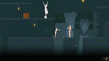 Cute sister having sex with men in Fapablo action ryona porn game video