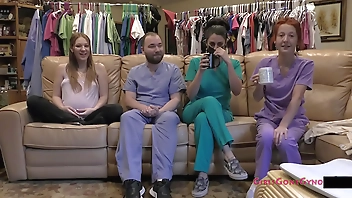 Escaped Mental Patient Fuck VERY Pregnant Nova Maverick While Waiting For Doctor Tampa & Nurse Stacy Shepard To Arrive @GirlsGoneGyno Reup