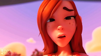 Wendy Takes a Dipper by the pool (Blenderknight, Lewdheart)