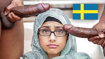 MIA KHALIFA - Min pojkvän låter mig inte ha en trekant, så jag hade sex med två svarta män