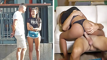 Sexy Asian Teen Gets Picked Up Outside Hooters And Gets Her Pussy Dominated