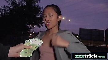 Hot Body Asian Beauty Picked Up While Jogging and Fucked (May Thai)