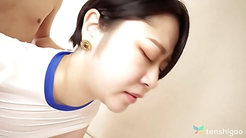 Asian sexy girl  Reona Sato  with perfect body fucking with her lover.