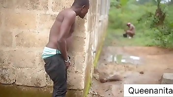 This is What I Do To Be A Good House Wife But My step Brother In-law Is Still Fucking Me At The Backyard