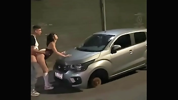 I get fucked in the street on my first night as a prostitute