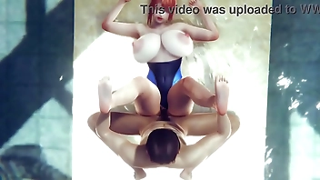 Anime hentai uncensored Swimming pool