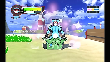 Oh So Hero [Gay Hentai game PornPlay] Ep.8 endless cumshot with our friend hot footjob on the beach