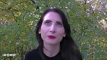 Cuckold licking Cum from a stranger of my ass Lou Nesbit, Lia Louise