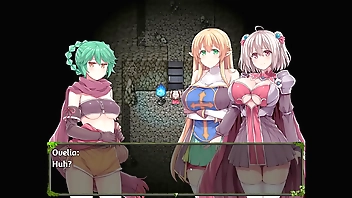 Explorers of the Abyss [RPG Hentai game] Ep.1 Big boobs dungeon party