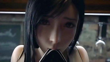 Tifa&Claud Hentai3D