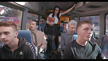 A librarian in the bus, Anna de Ville 9on1, BWC, ATM, DAP, Big Gapes, Monster ButtRose, Swallow GIO2282