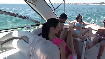 Swinger sex with a hot brunette