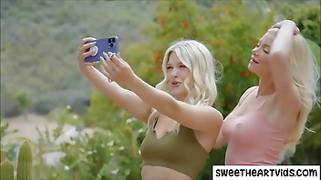 Social Media sensation - Hot mom and stepDaughter