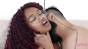 Debuting in porn, young black woman with very hot ass fucking for the first time in porn in front of cameras - Little Devils #27 Vitoria Smith