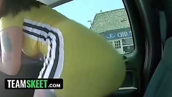 TeamSkeet - Gorgeous Brunette Bounces And Twerks Her Thick Booty And Gets Her Pussy Pounded