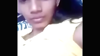 Beautiful Indian Girl Play With Her Breast