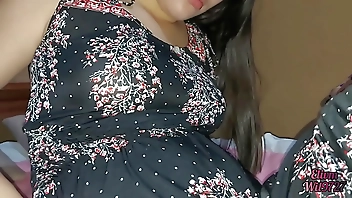 Desi The step brother enters the stepSISTER's room and realizes that she has no panties under her dress