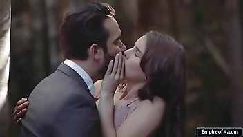 Brunette babe licked and fucked by boss