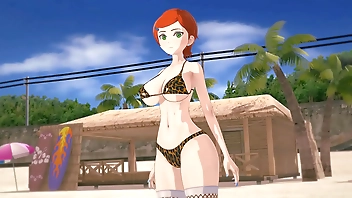 Big titted girl gets creampied - 3D Hentai