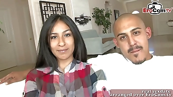 ARAB AMATEUR COUPLE TRY FIRST TIME PORN WITH SKINNY TEEN