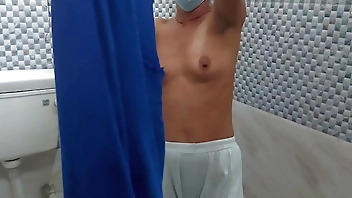 Muslim whore gets face fucked by a huge cock